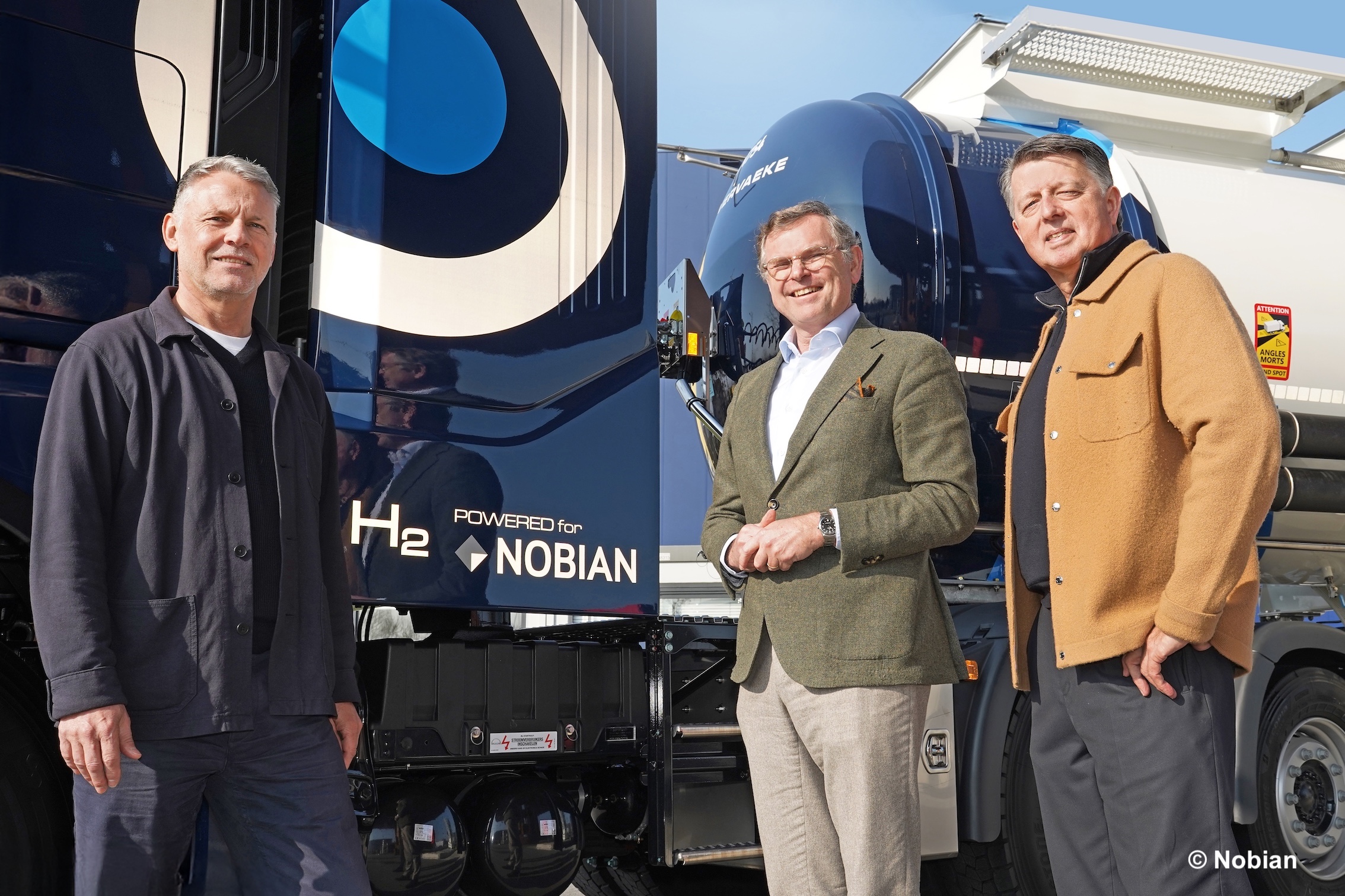 Pilot met eerste ADR-waterstoftruck in Europa van start