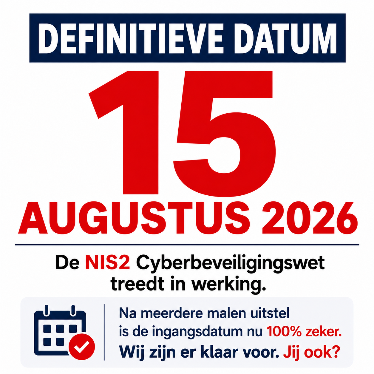 Voorbereiding MKB op de NIS2 Cyberbeveiligingswet